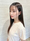 20代30代40代/髪質改善で艶々ストレートヘア