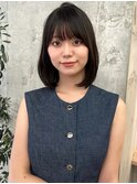 【藤田真由】内巻きボブ