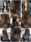 小顔レイヤーカットミディアムレイヤーレイヤーロング【日本橋】