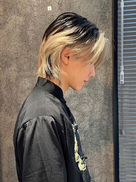 ブロック ジャポン(bloc japon) デザインカラー ブリーチ ケアブリーチ メンズショート/池田佑輔