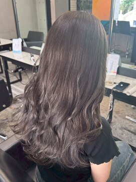 パヌポン(PANUPON) ブラウンハイライトケアブリーチバレイヤージュダブルカラー