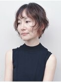 ＊大人ショートパーマショートニュアンスパーマゆるふわパーマ