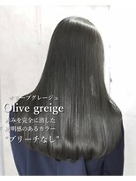 アリー 原宿 表参道(ALLY)&nbsp;ALLY松村 髪質改善×ブリーチなしグレージュカラー