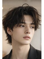 ロア(Roa.)&nbsp;韓流センターパート　スパイラルパーマ