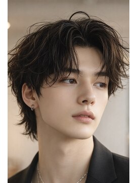 ロア(Roa.) 韓流センターパート　スパイラルパーマ