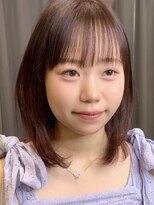 ランソ 新宿(RUNSO)&nbsp;ナチュラルシースルー前髪ミディ