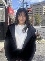 Folklore【フォークロア】翠町支店 《髪質改善サロン》 シースルーバング×ナチュラルロング