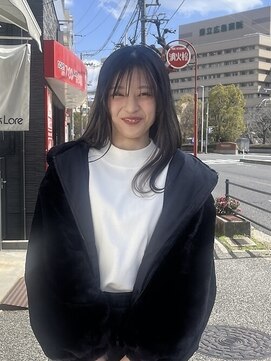 Folklore【フォークロア】翠町支店 《髪質改善サロン》 シースルーバング×ナチュラルロング