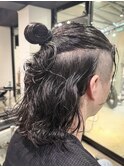 夏油傑！？ハーフアップ
