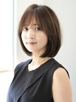 インセプション 銀座(INCEPTION)&nbsp;切りっぱなしショート・ボブ/絶壁解消/前髪なし/40代/30代/丸顔