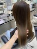 【さらつやで快適に！】カット＋髪質改善ストレート　22000円→17600円