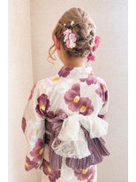 ラメール イオン能代店(La Melu)&nbsp;華やか編み下ろし×水引アレンジ