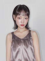 エシカ(ethica)&nbsp;【ethica_南船場】落とせる黒染め×外はねボブ
