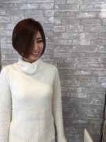 マニス(manis)&nbsp;凛としたワンサイドストレートボブ大人可愛い20代30代40代