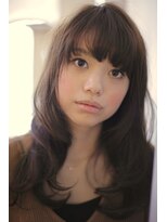 ブーケ(BOUQUET)&nbsp;「BOUQUET」西川麻衣子ハニーヘア厚め前髪のマーメイドアッシュ