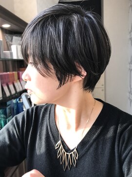 ジアン バイ ミルボン NU茶屋町+(GIEN by milbon) 長めのスッキリマッシュショート