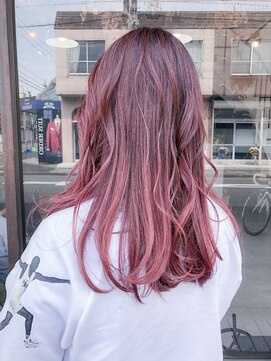 ノア(noa.) グラデーション×ピンクバイオレット