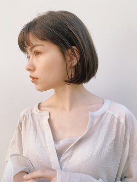 ゼンコー キチジョウジ シェール(ZENKO KICHIJOJI chere) 【ZENKO吉祥寺Chere】シアーベージュのミニボブ