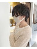 オトナ可愛いハンサムショートウルフ