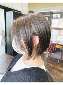 ガルボ ヘアー(garbo hair) #ショートボブ#ボブ#モテボブ#下村スタイル