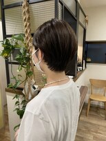 サク(Sac.)&nbsp;絶壁解消ショートボブ×柔らかベージュ　Sac.栃木優佑