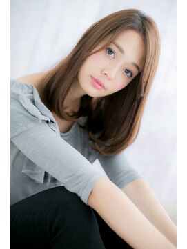 ミック 日暮里店(miq) 大人かわいいニュアンスカラー透明感ワンカールこなれヘアb1