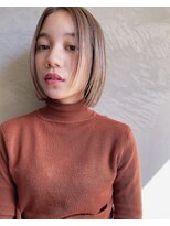 ベル 新宿(Belle)&nbsp;《好感度間違いなし》前髪なし大人可愛いストレートボブ【新宿】