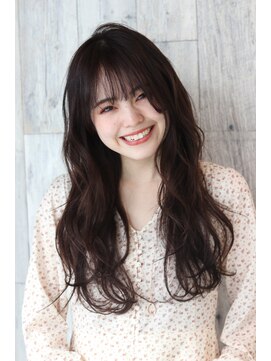 ソラナヘアサロン 江戸川台店(solana) ロングゆるふわウェーブ