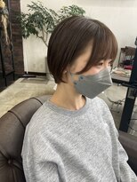 アールトゥーヘアー(art To Hair)&nbsp;ショートカット／グレージュ／透明感