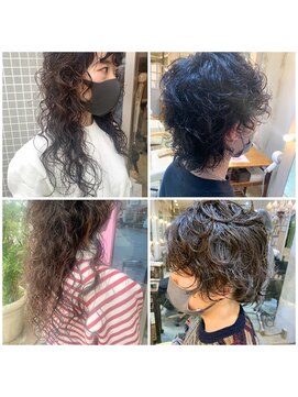 ディンプル 越谷駅前(DiMPlE) ナチュラル ハードパーマ  DIMPLEオリジナルコース