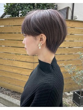 ウーフ(U-fu) ラベンダーベージュショート