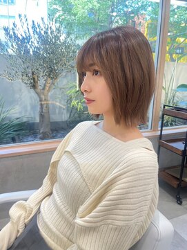 エジョン 幡ヶ谷店(Aejon) チョコレート大人ガーリー小顔プリカールデザインカラー