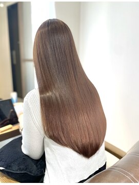 アールサロン 名駅(Rr SALON) 赤みを生かしたブラウンカラー
