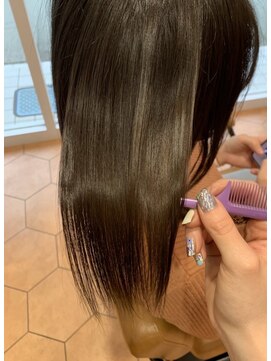 アズールサン 草加西口店(azule-sun) 髪質改善カラー,透明感ベージュ,美肌カラー,韓国ツヤカラー/草加