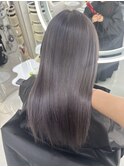イメチェン◎ペールベージュ大人ガーリーハッシュカット