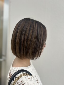 トータルビューティーサロン トップスタイル ベージュ系アンブレラカラー