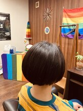 シアター(THEATRE)&nbsp;ショートボブ。