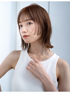 レノラ 本町(LENORA) 20代30代大人かわいいナチュラル暗髪エアーストレートヘア