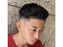 ◆◆フェードパーマ◆◆　【こだわりNo.３】メンズカット+フェードパーマ+ケアトリートメント　￥15950