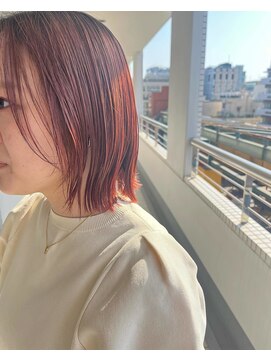 ヌル ヘア デザイン(nullus hair desigh) ニュアンスカラー/ニュアンスボブ/顎ラインボブ