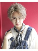 マッシュ短髪ツーブロックモテる束感モテ髪イケメン黒髪ビジネス