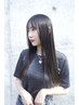 【さわりたくなる髪へ】 似合わせカット＋モイストケア縮毛矯正 ￥24400→
