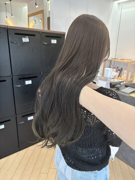 ユニ バイ マグ 長野店(Uni.by Mag) 【艶感★】韓国 大人可愛い透明感シアーベージュ