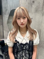 ワンズミラー 原宿(ONE'S MIRROR)&nbsp;前髪/アンブレラカラー/こなれミディ/イメチェン/ウェーブパーマ