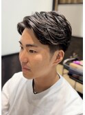かきあげ大人フェザーショートサイドグラデーションスタイル