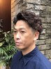 【パーマ】カット+お顔剃り+フルパーマ+トリートメント+眉毛カット￥12600～