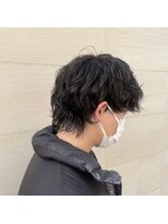 スタイル 成城学園前(STYLE)&nbsp;波巻き風メンズパーマ×ウルフスタイル