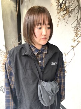 ディレクト(Direct) 《Direct》インナーカラー×顔まわりカット