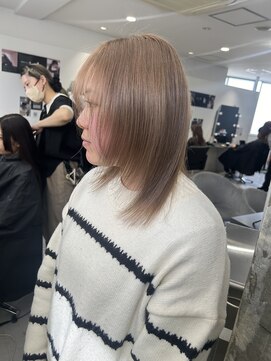 キング 枚方店(K!ng) 縮毛矯正髪質改善ハイライトレイヤーカット枚方美容室エクステ