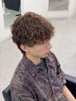 ブライト(BRIGHT)&nbsp;マッシュウルフ波巻きスパイラルパーマ